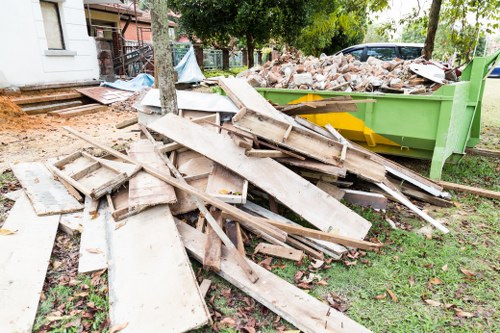 Bulk waste items ready for collection in South West London