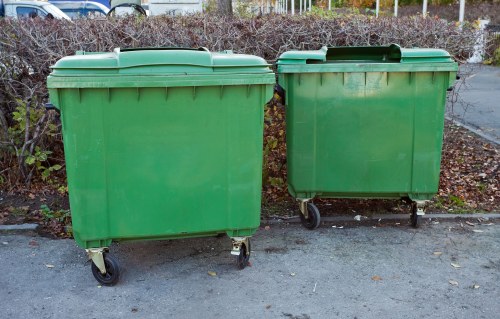 Clean and organized waste removal truck in South West London