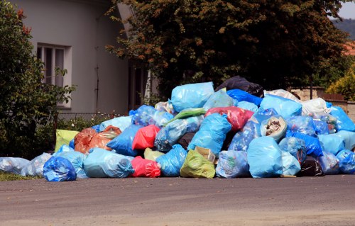 Various types of waste generated in South West London